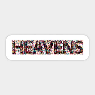 Heavens Sticker